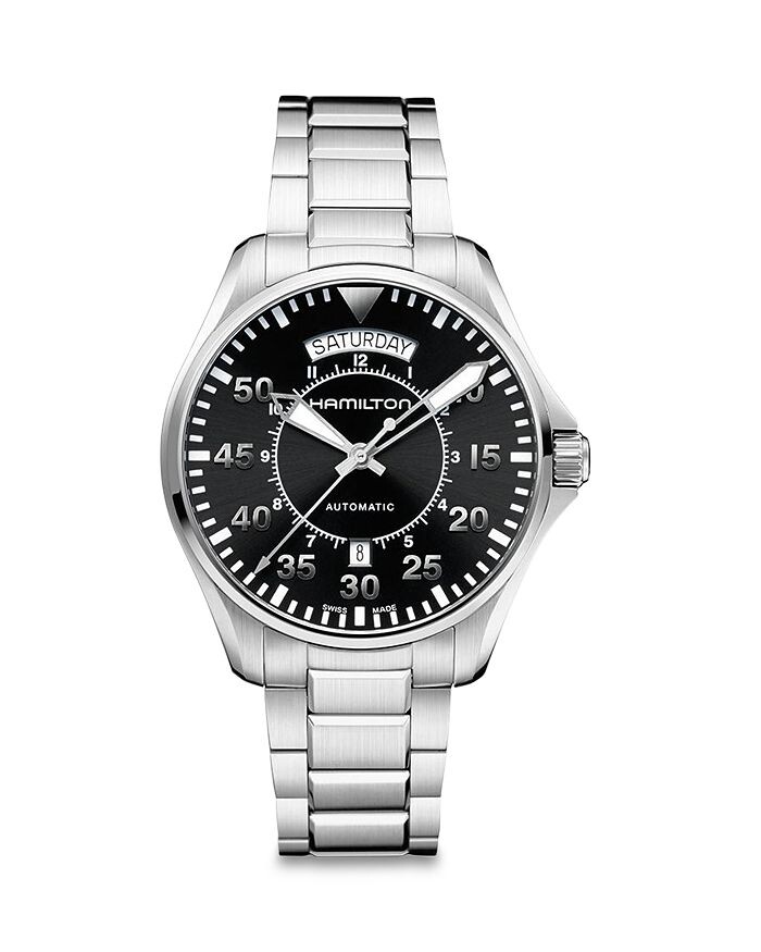 

Авиационные часы Hamilton Pilot Khaki, 42 мм