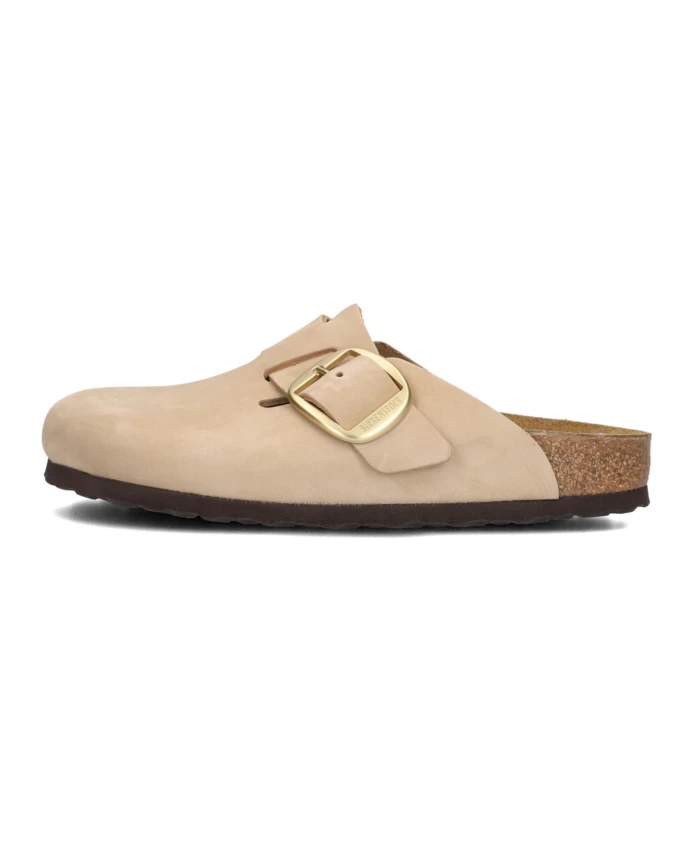 

Женские сабо из нубука Birkenstock, бежевый