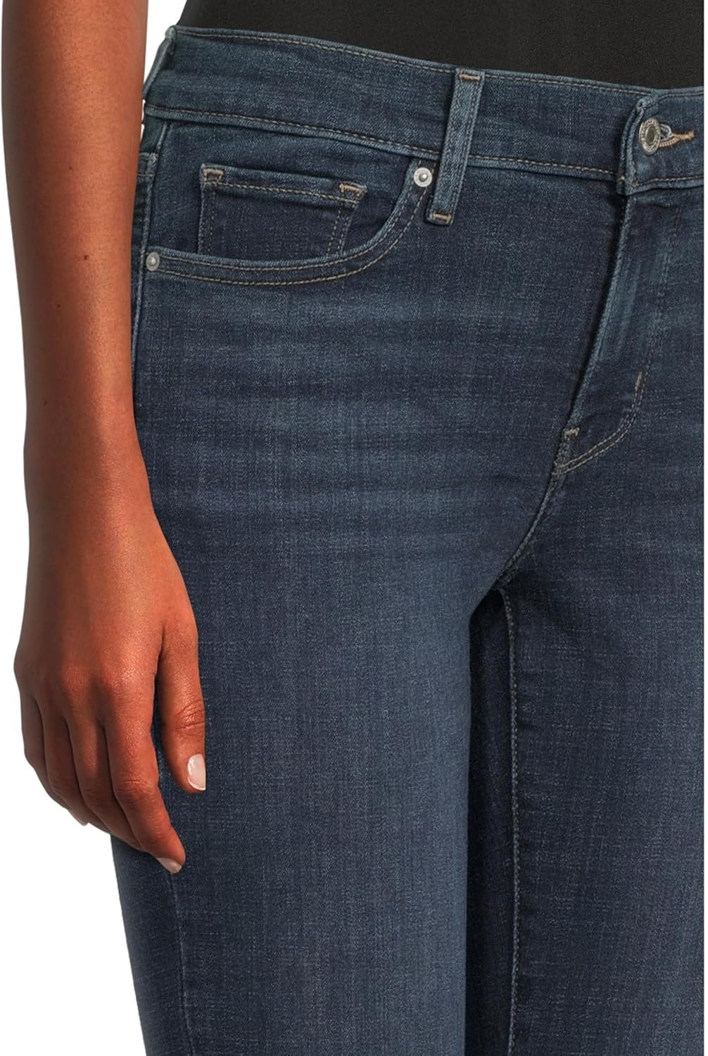 Женские облегающие джинсы Levi's 311 (также доступны в размере Plus), Maui Views - Dark Indigo — фото 4