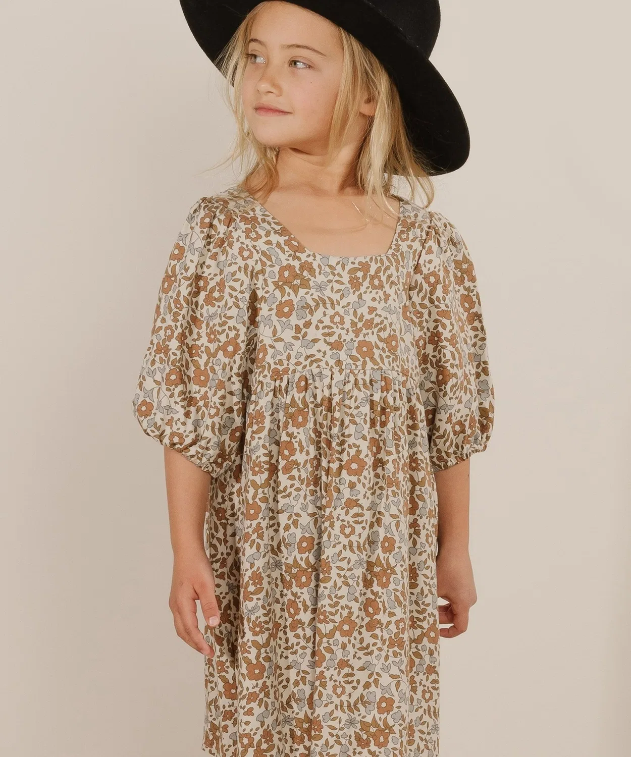Платье-комбинация Rylee+Cru GRETTA DRESS BLOOM, вискоза, бежевый — фото 4