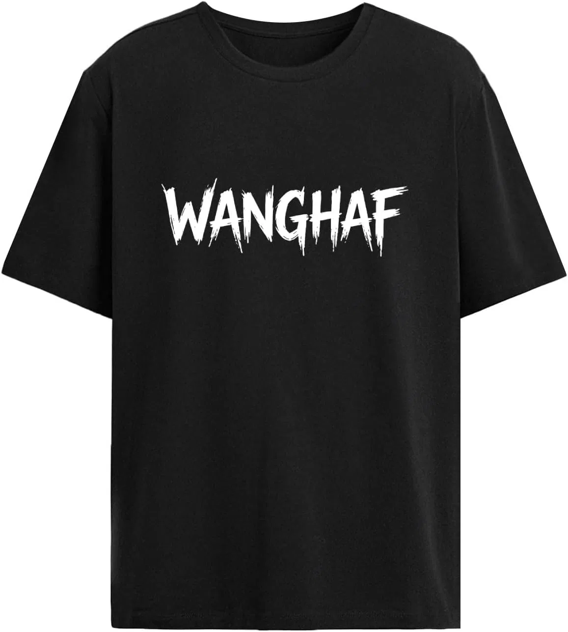 Футболка WANGHAF женская с принтом Generic, черный