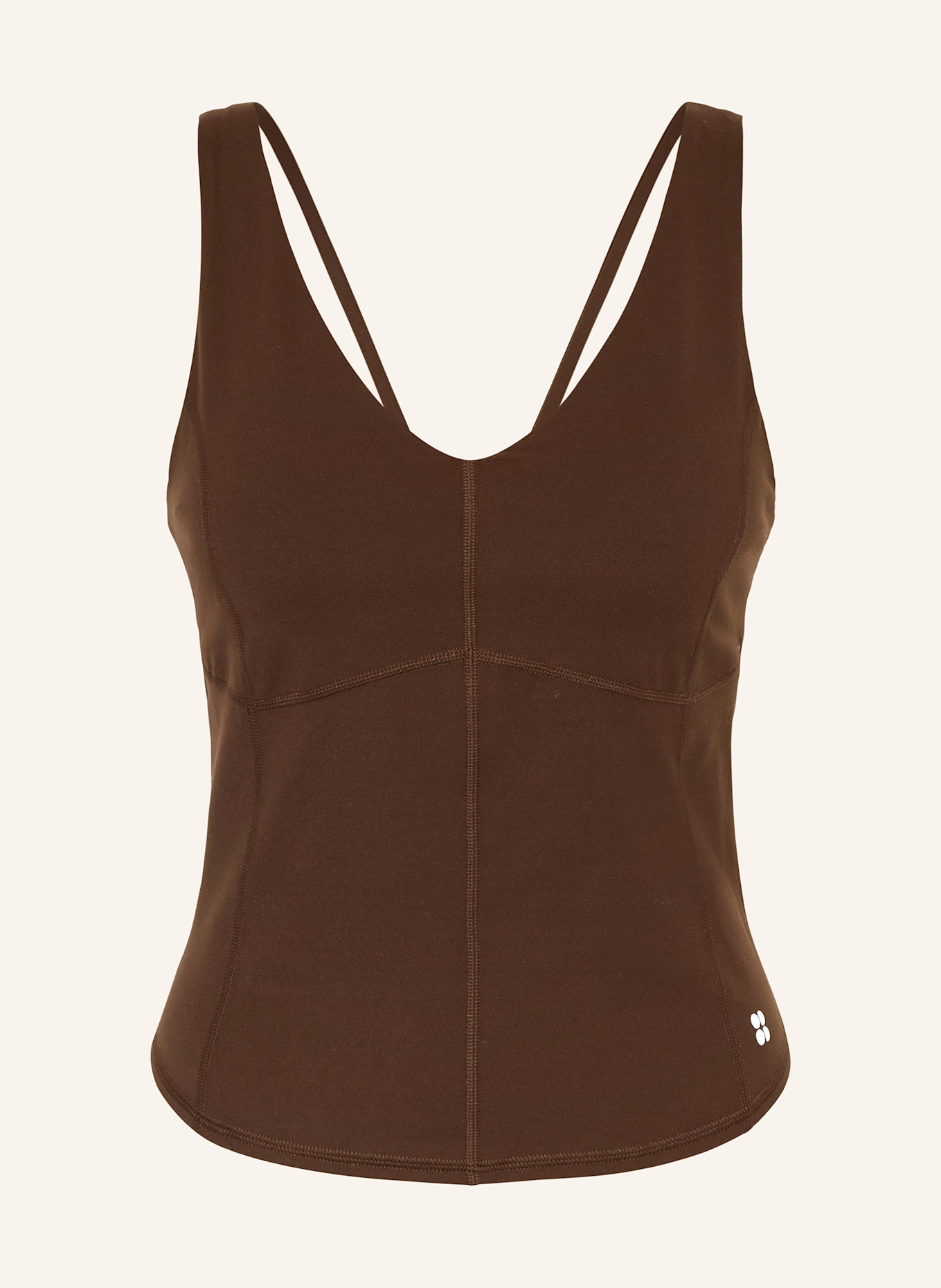 

Супермягкая майка Sweaty Betty, коричневый