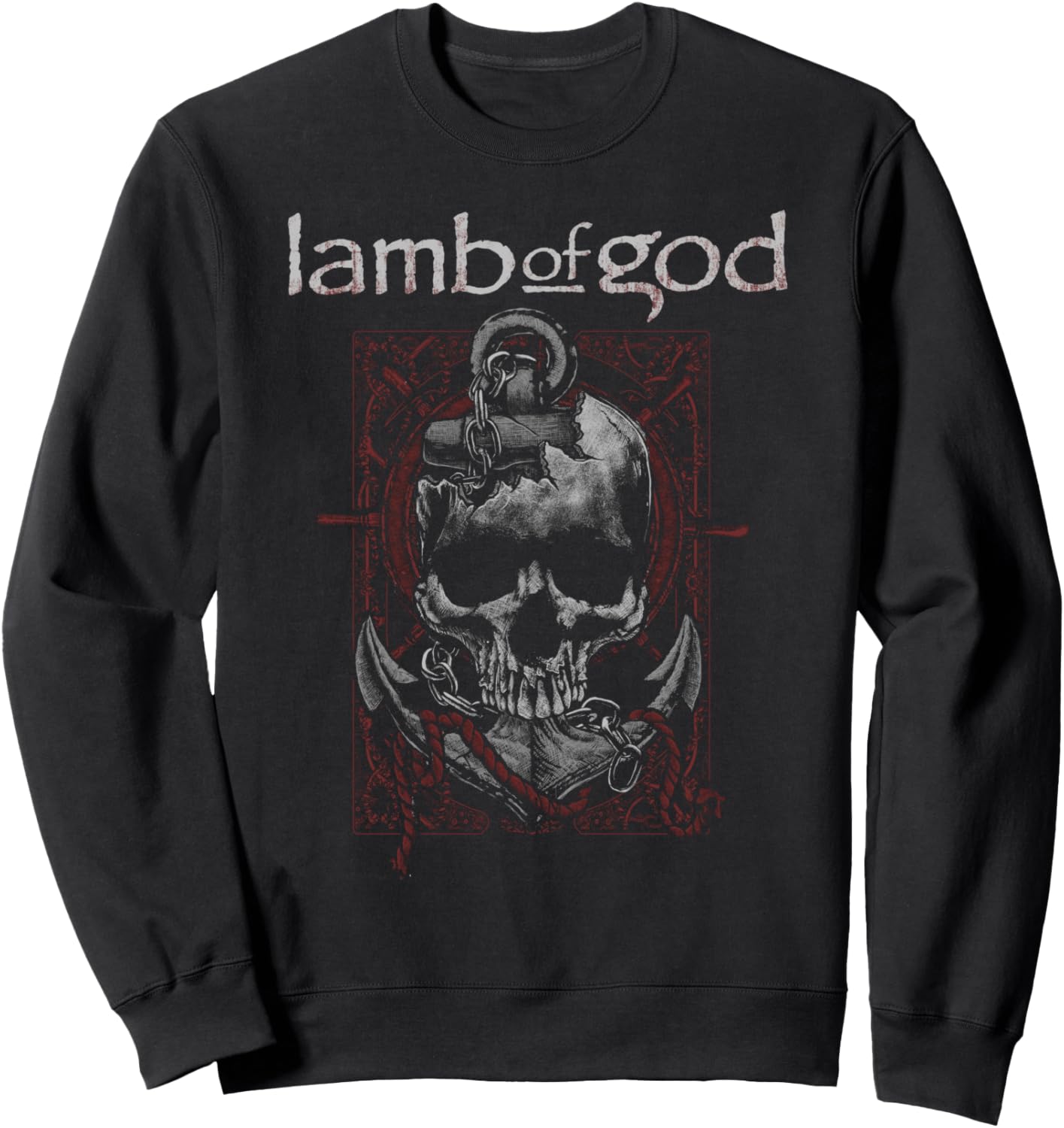 

Толстовка Lamb of God - Anchor Skull, черная Lamb Of God Official, Черный, Толстовка Lamb of God - Anchor Skull, черная Lamb Of God Official
