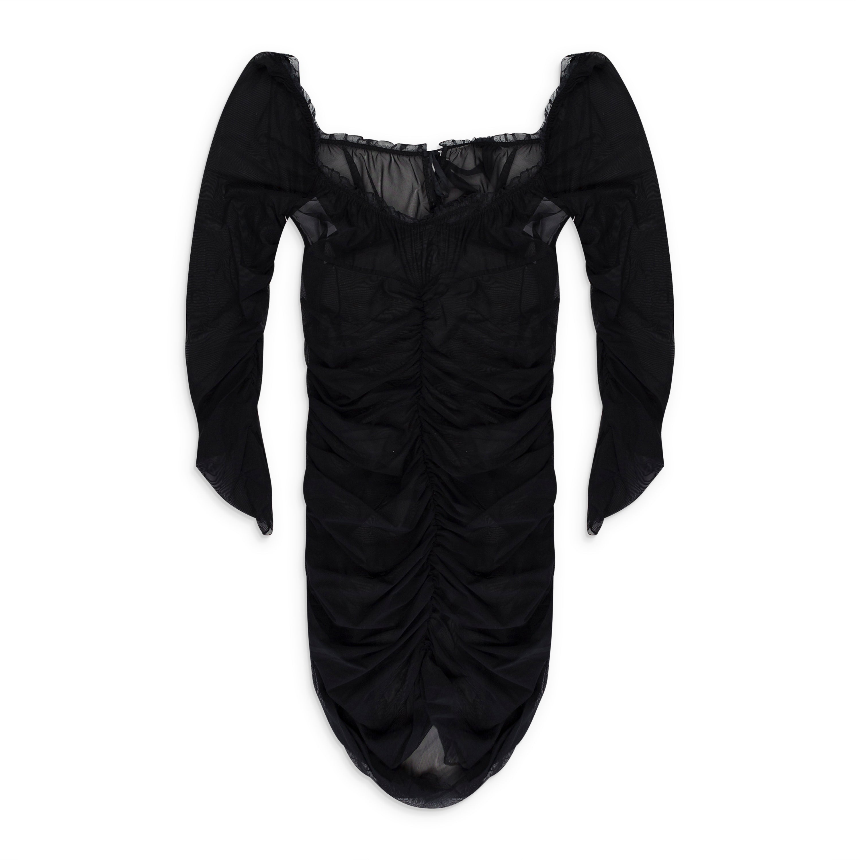 

Эксклюзиное черное платье MARIONETTE DAY DRESS Daisy