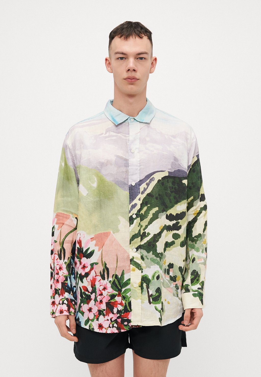 

Пижамная рубашка UNISEX LOUNGE SHIRT Desmond & Dempsey, мультиколор
