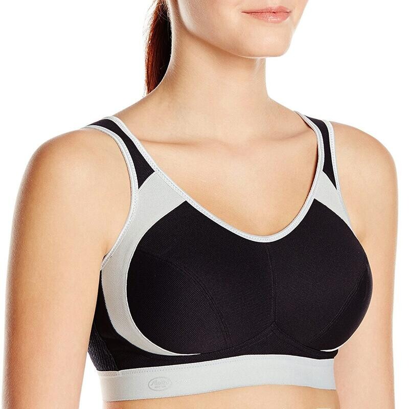 

Спортивный бюстгальтер Anita Active, цвет schwarz/perlgrau