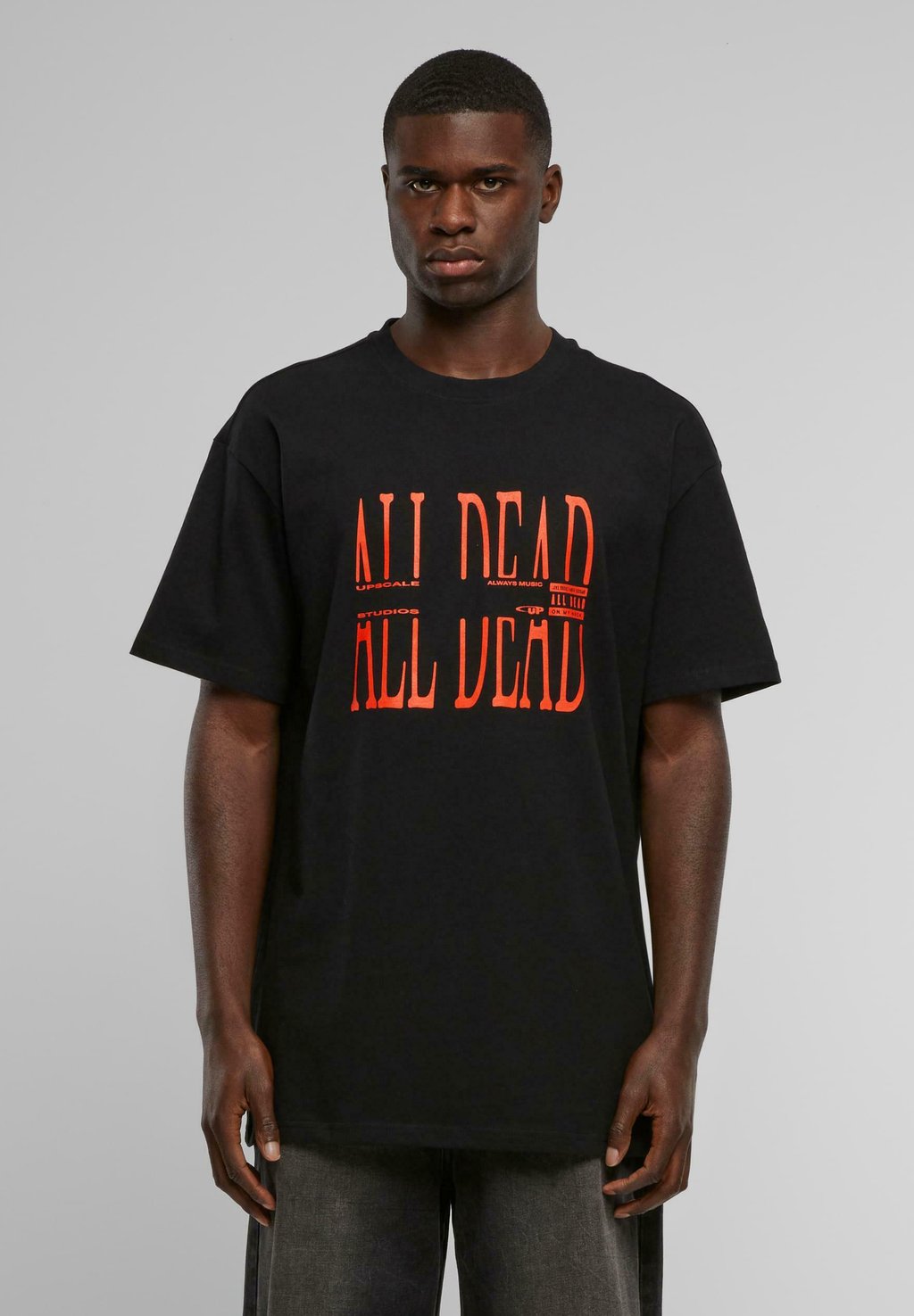 

Рубашка с принтом ALL DEAD HEAVY Upscale by Mister Tee, черный