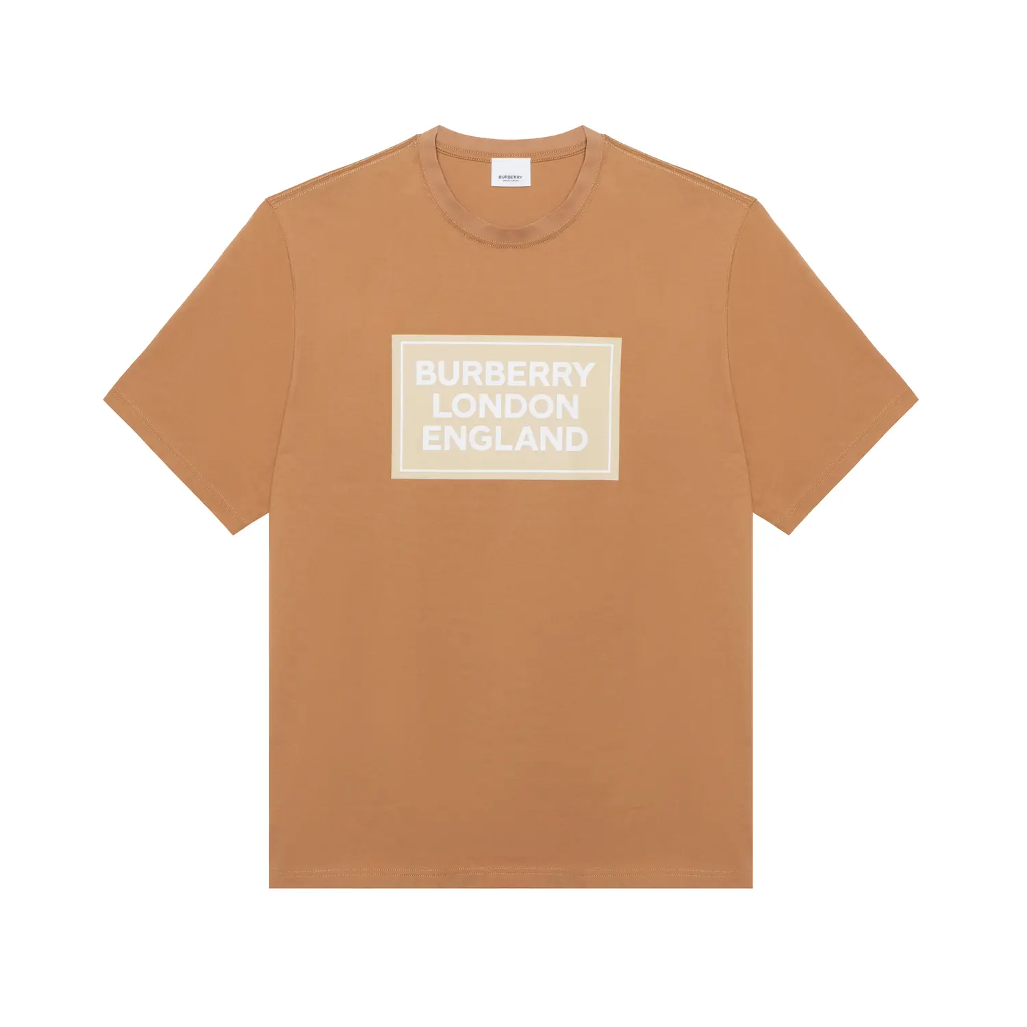 Футболка Burberry SS24 мужская, светло-коричневый — фото 3