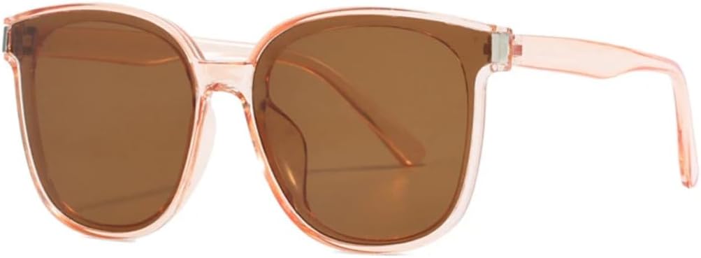 

Женские солнцезащитные очки с заклепками, модные мужские повседневные очки, винтажные мужские очки для активного отдыха и путешествий, солнцезащитные очки UV400 VVTWSSW, Champagne Brown