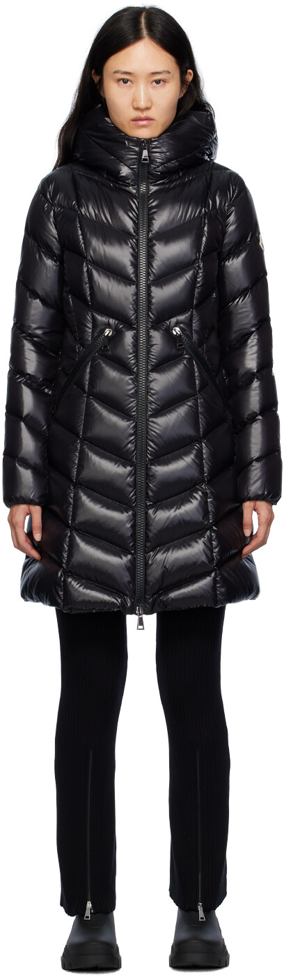 

Moncler Черный пуховик Marus