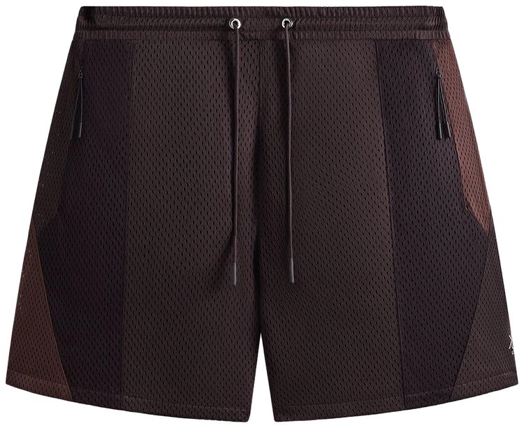 

Шорты Kith Harden Panelled Mesh Short, коричневый