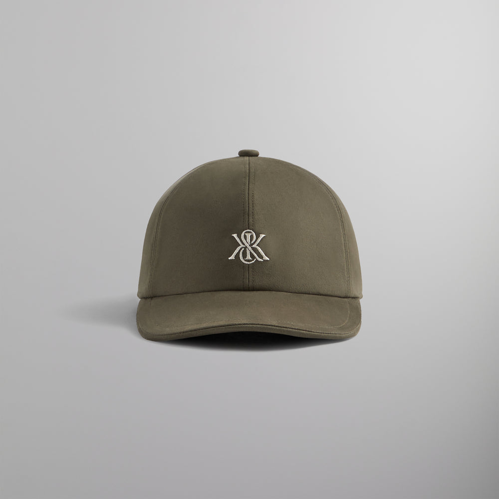 

Бейсболка Kith Suede Leggero Cap, цвет Machine