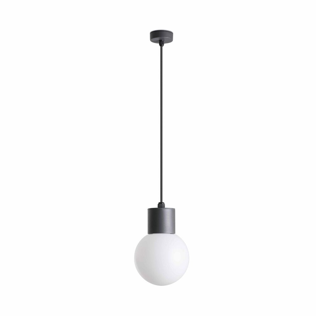 

Подвесной светильник Faro Moon Dark Grey 1Xe27 Max 15W, серый