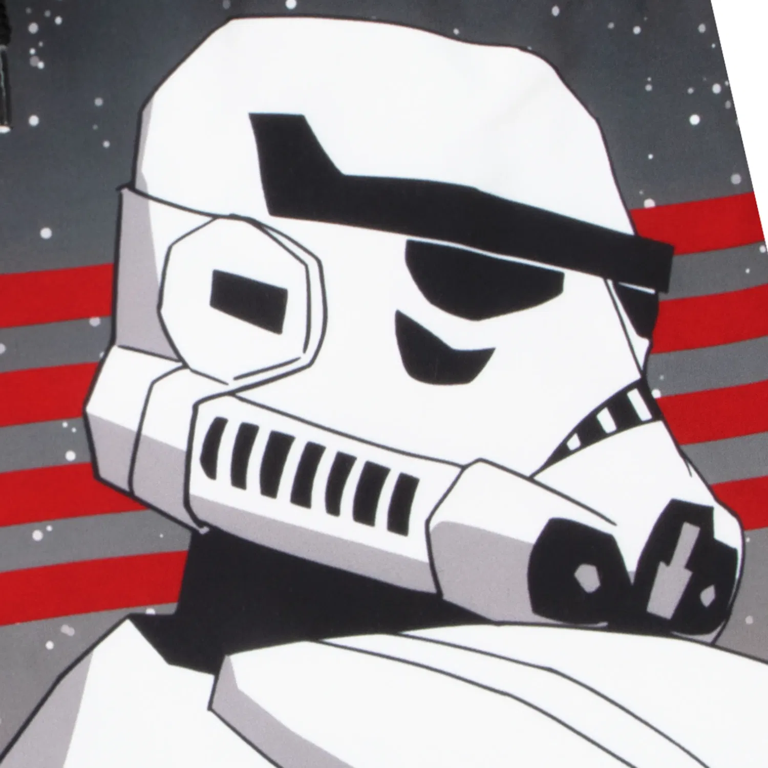 Плавки детские с принтом Stormtrooper, Star Wars, красный — фото 4