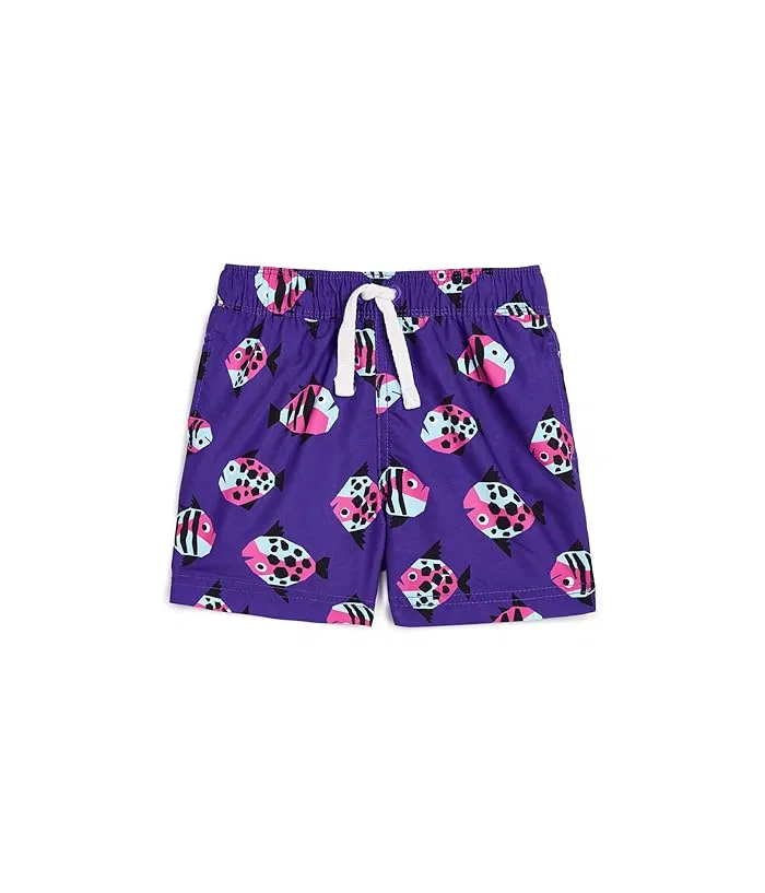 Плавки классические Printed Classic Trunks Hanna Andersson, Fishy Fun