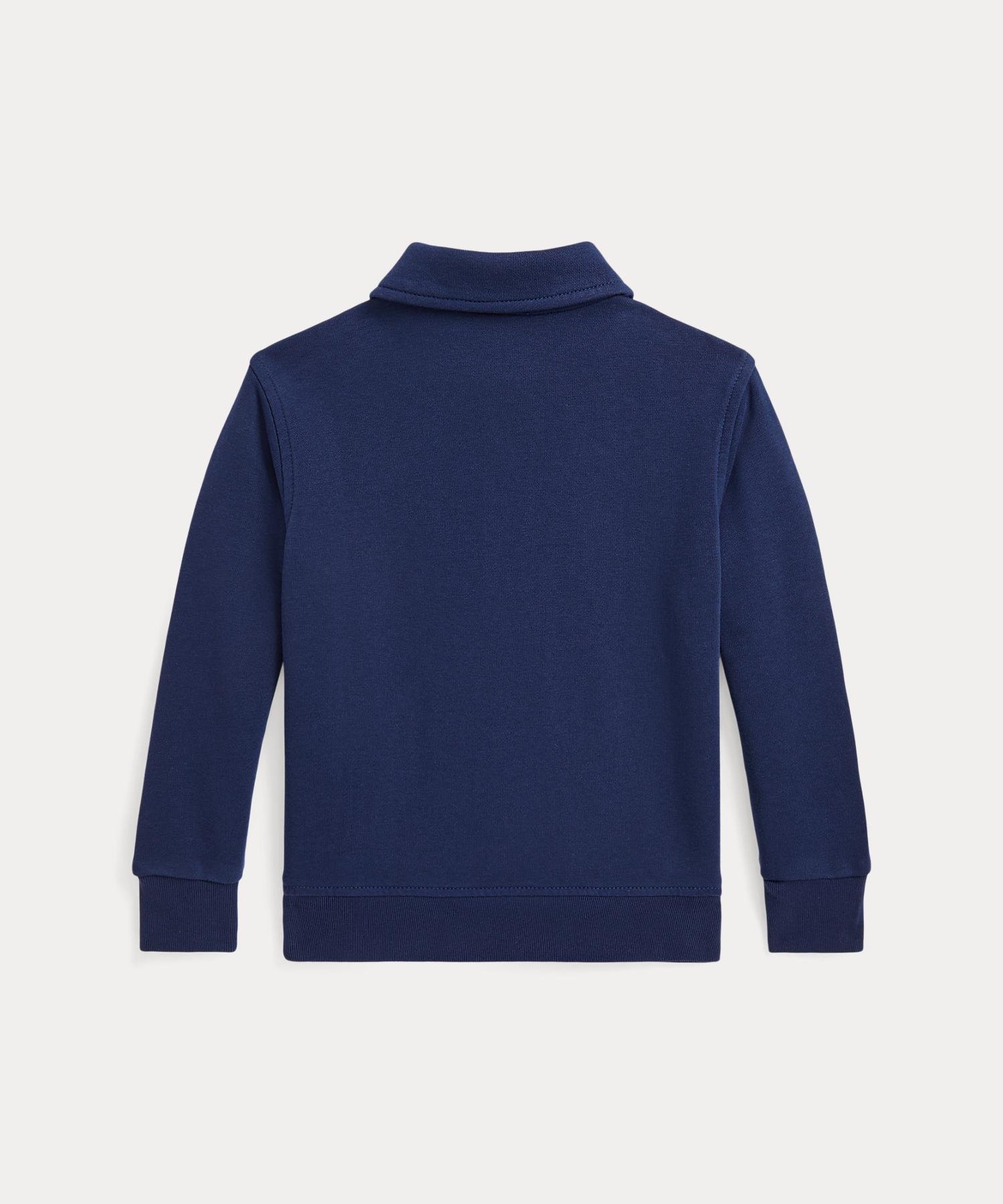 (Для мальчиков 2-7 лет) Цветная толстовка из французской махровой ткани Polo Ralph Lauren, 410 Navy — фото 2