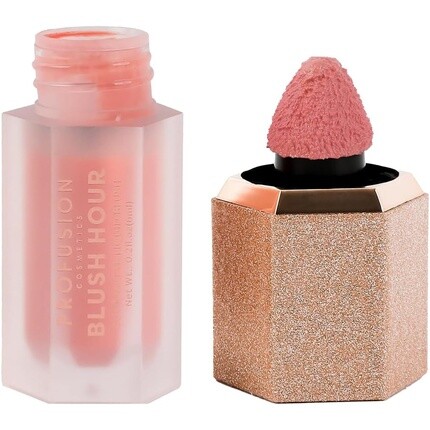 

Blush Hour Легкие, стойкие, мягкие, матовые, жидкие румяна с естественным финишем, кремовая текстура, наращиваемая, необходимое средство для красоты, повышающее ваше сияние, роза 6 мл Profusion Cosmetics
