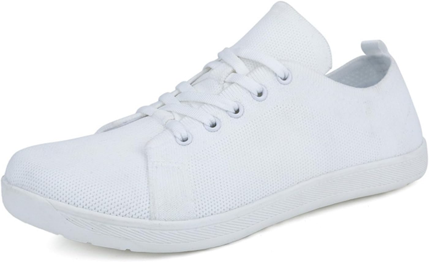 

Мужские прогулочные туфли с широкой носочной частью, дышащие, комфортные, быстросохнущие, минималистичные туфли для босых ног Abborora, белый