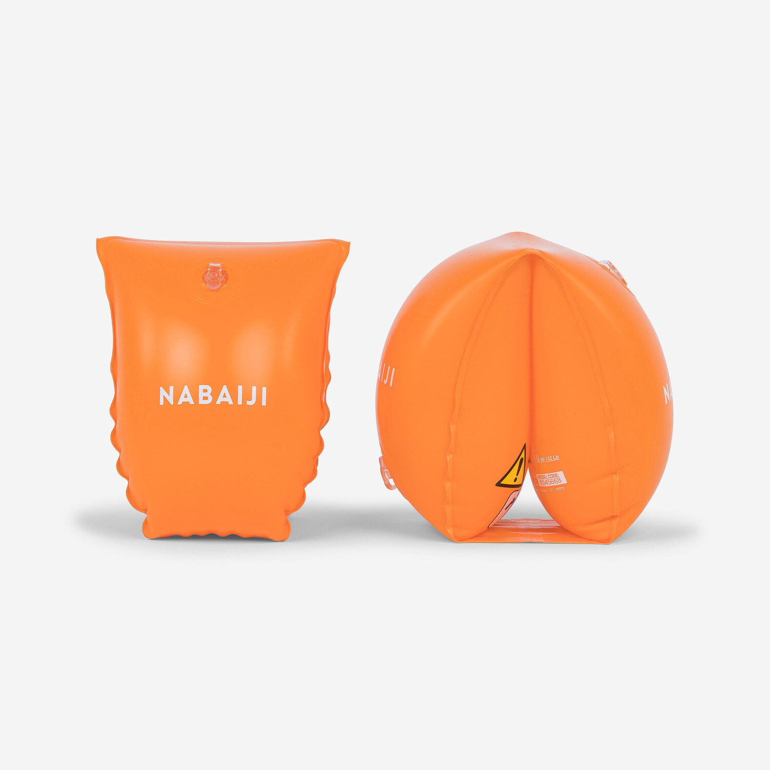 

Нарукавники для плавания для юниоров 30-60 кг - оранжевые Nabaiji