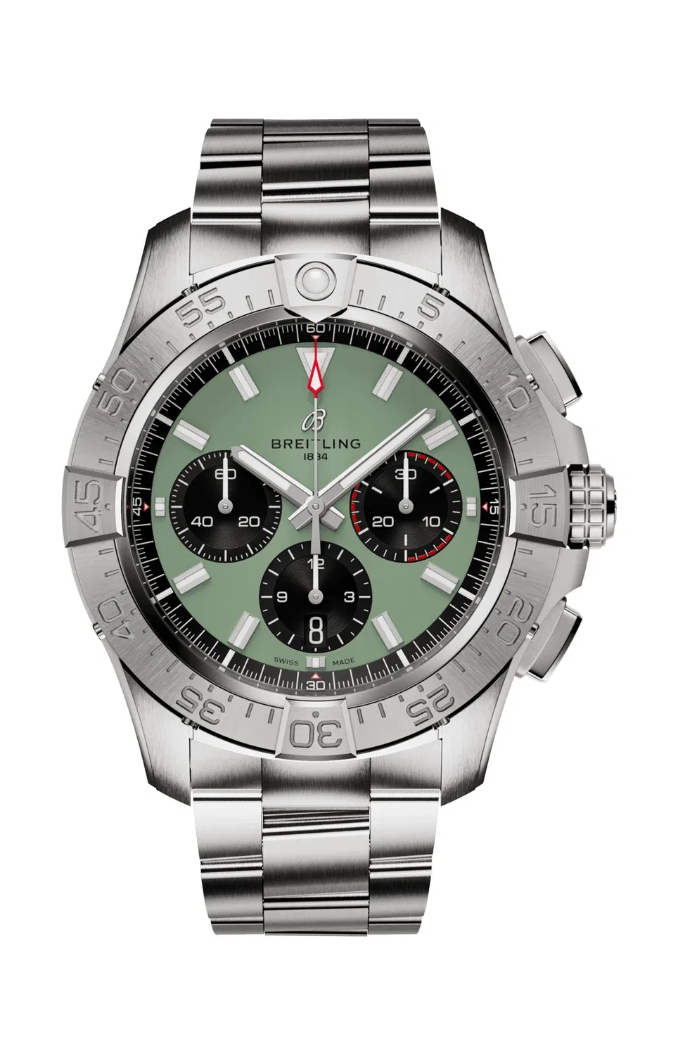 AVENGER B01 ХРОНОГРАФ 44 - AB0147101L1A1 BREITLING, черный
