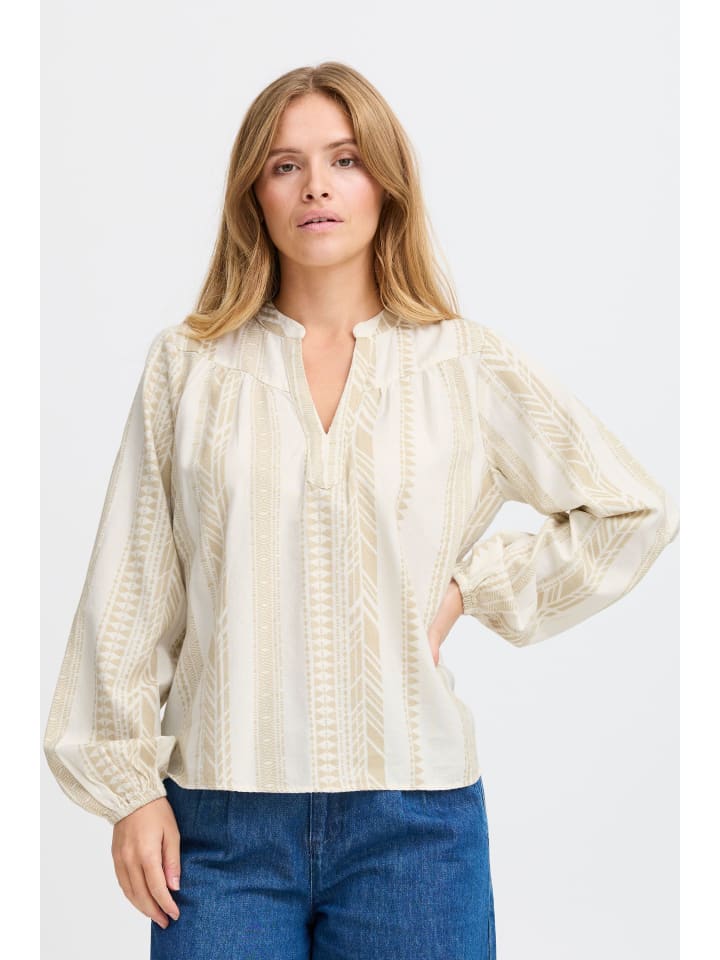 

Блузка PULZ Jeans, белый