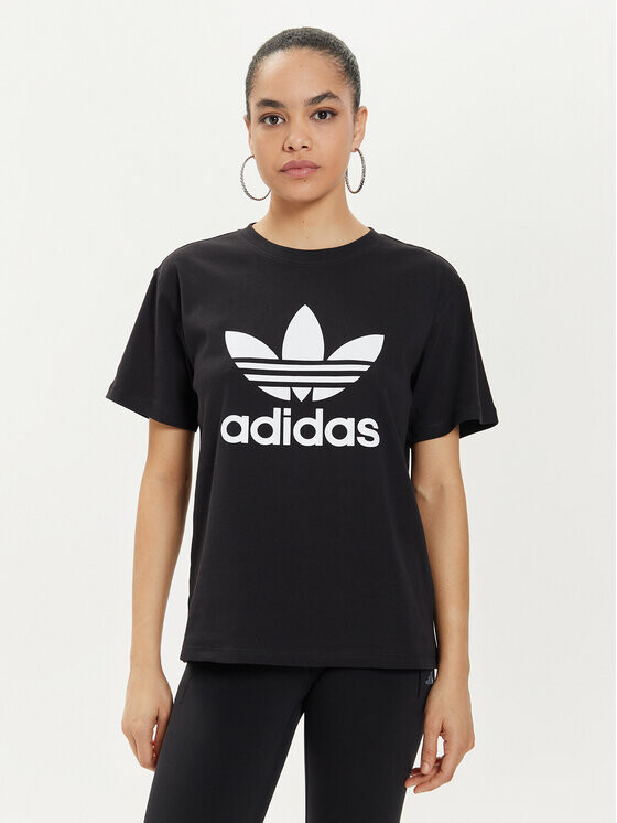 

Футболка стандартного кроя Adidas, черный