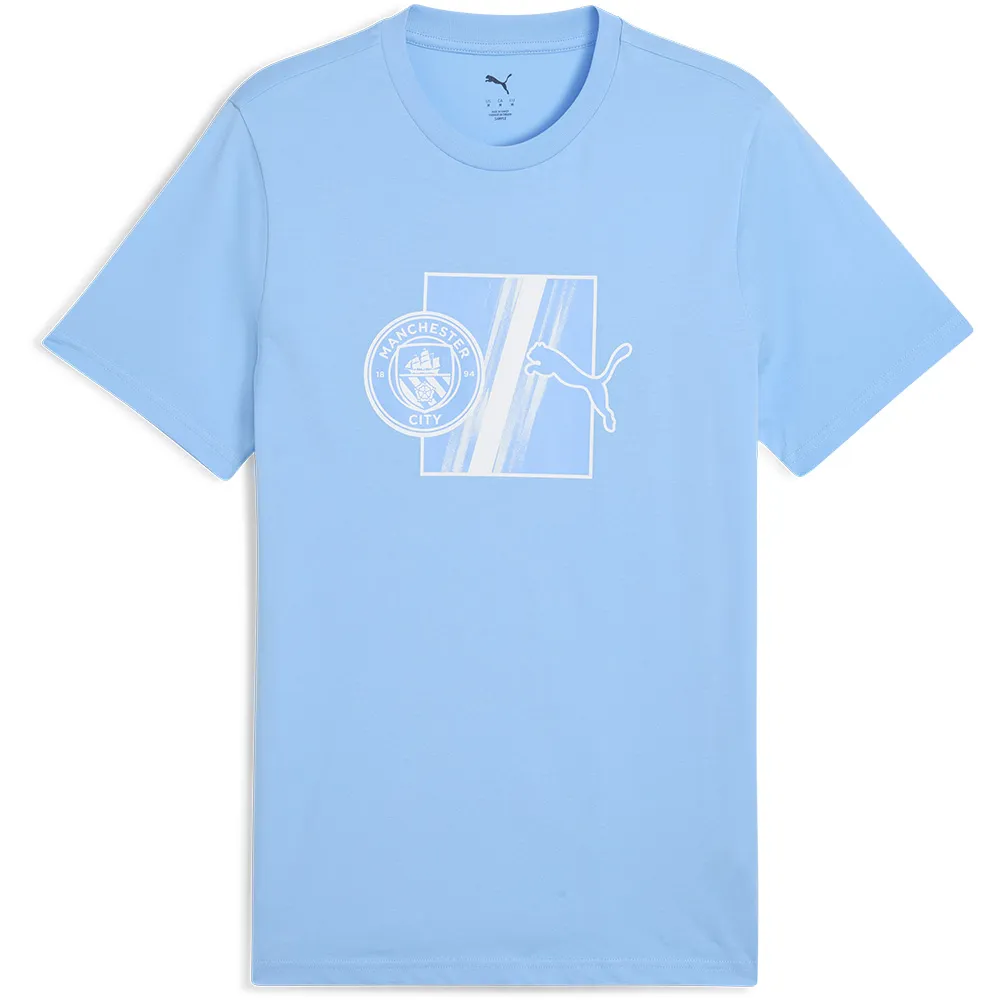 

Футболка с коротким рукавом Puma Manchester City FC Football Culture 25/26, синий