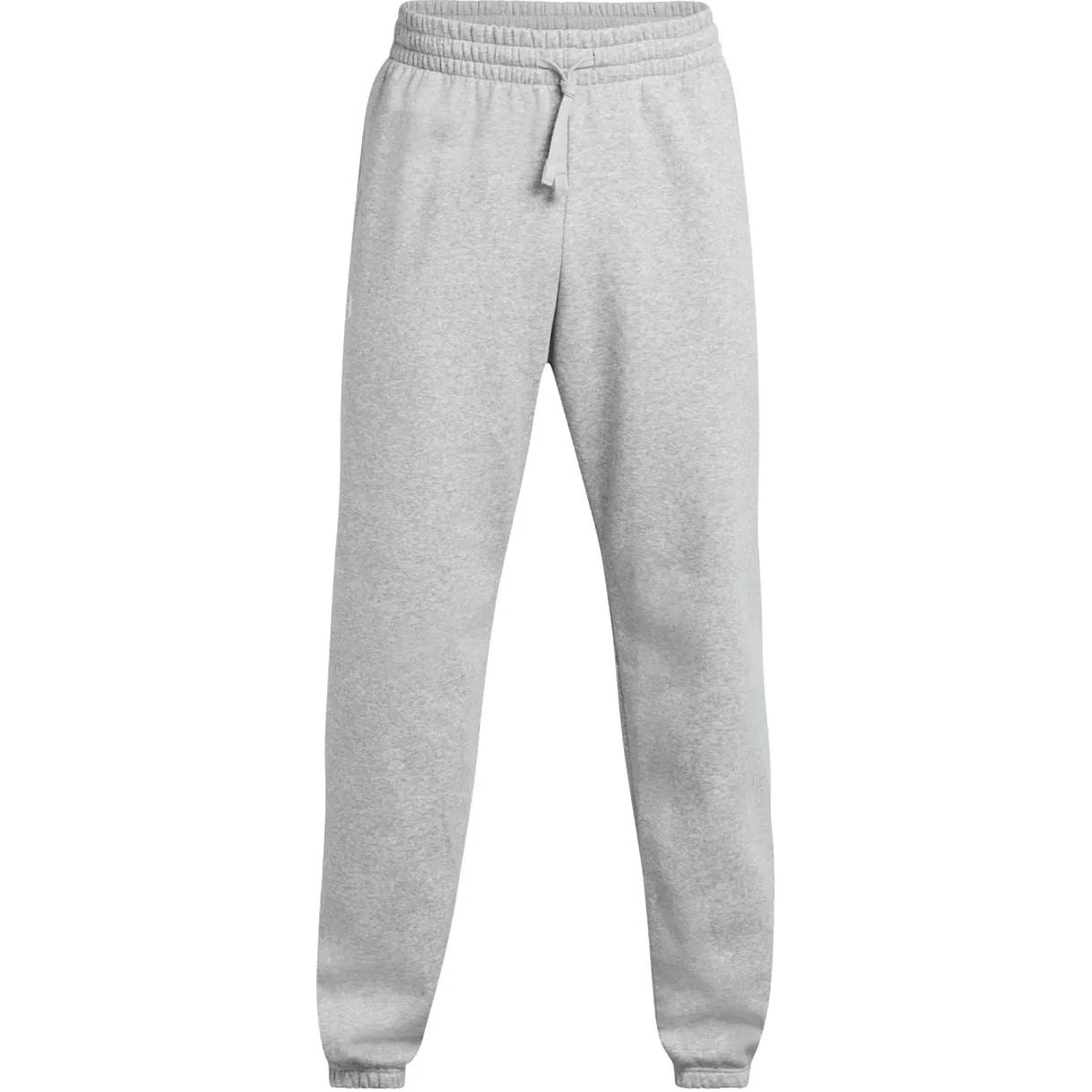 

Under Armour Повседневные брюки Rival Fleece Puddle Pants мужские белый серый
