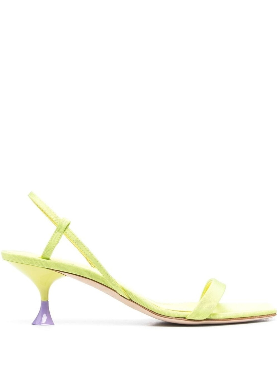 

3juin босоножки Capri 63 с открытым носком, зеленый