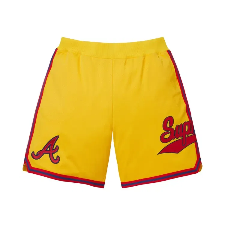 Шорты Supreme x Mitchell & Ness Teams Short, желтый