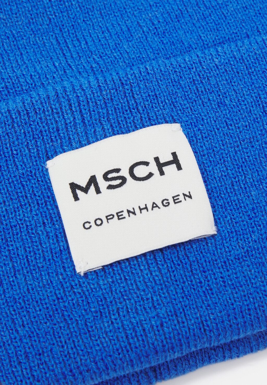 

Шапка MOJO LOGO BEANIE MSCH Copenhagen, синий