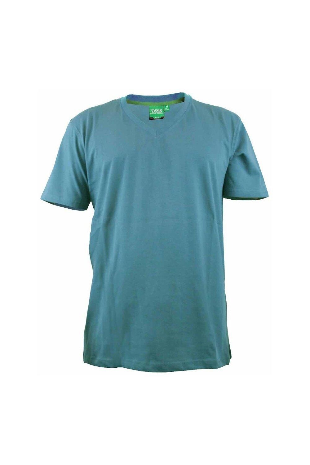 

Футболка Signature-2 с V-образным вырезом Duke Clothing, синий