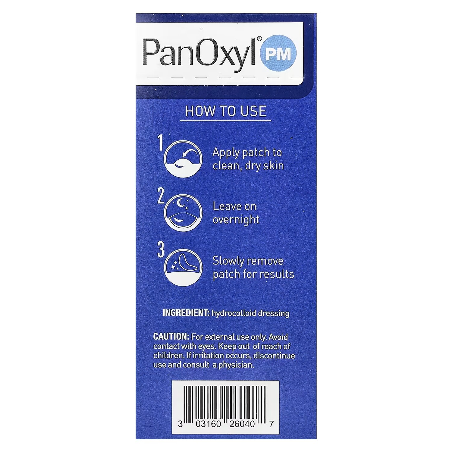 Патчи под глаза PanOxyl — Пластыри PM Overnight Spot Patches прозрачные — фото 2