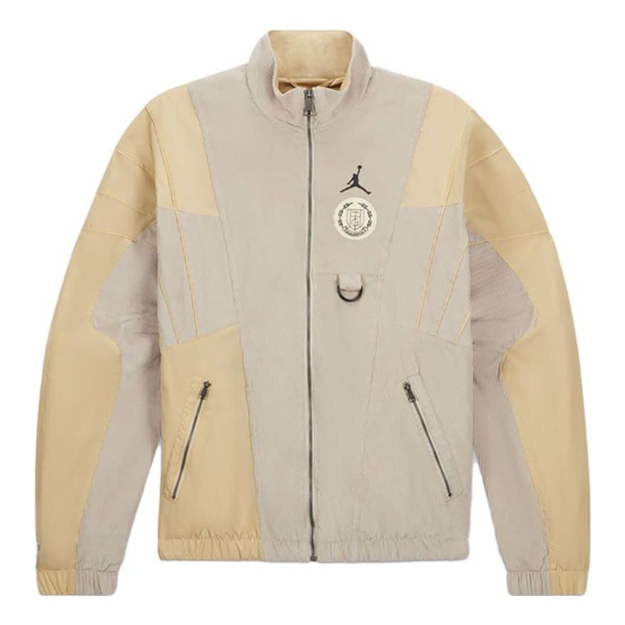 

Куртка Air Jordan x HTG Crossover Contrast Color Stitching Logo Stand Collar Jacket Asia Edition DJ7976-236