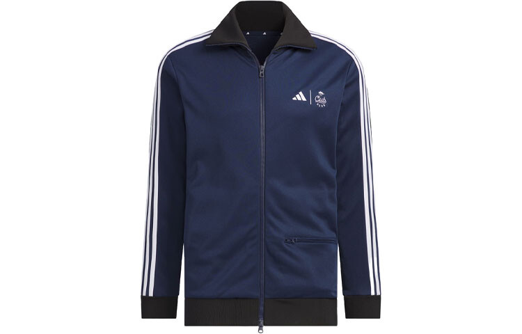 

Куртка мужская Adidas студенческая, темно-синий