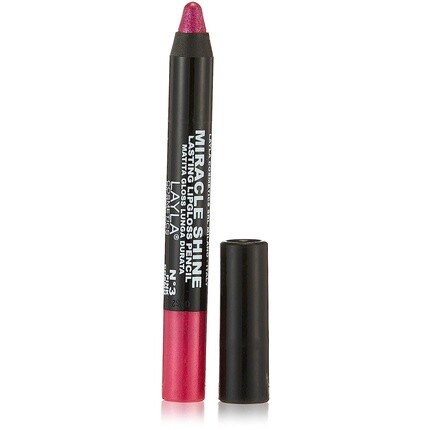 

Layla Cosmetics Miracle Shine Стойкий блеск для губ Карандаш № 3 0,3 унции