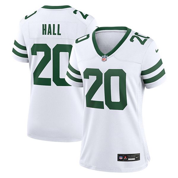 

Женская футболка Breece Hall Legacy White New York Jets Nike, Белый, Женская футболка Breece Hall Legacy White New York Jets Nike