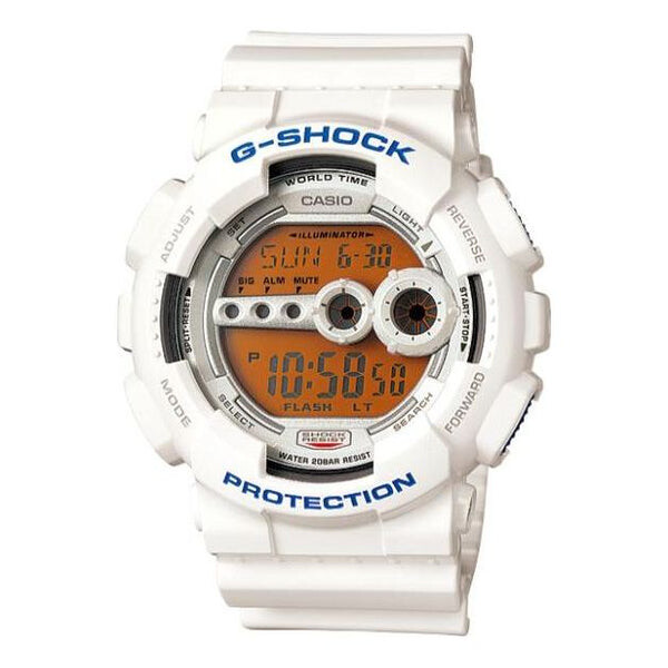 

Часы CASIO G-Shock Digital 'White', белый, Серый, Часы CASIO G-Shock Digital 'White', белый