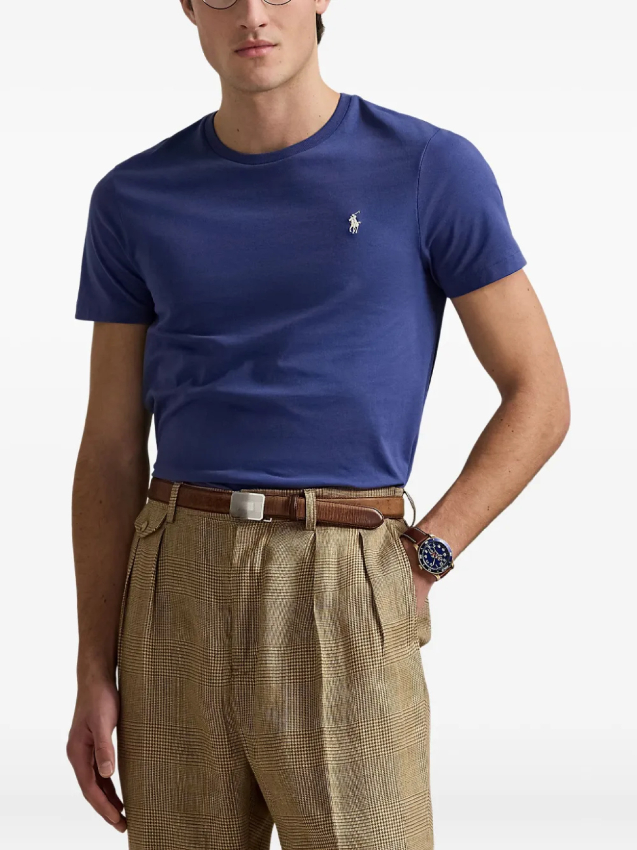 Polo Ralph Lauren футболка с круглым вырезом, синий — фото 2