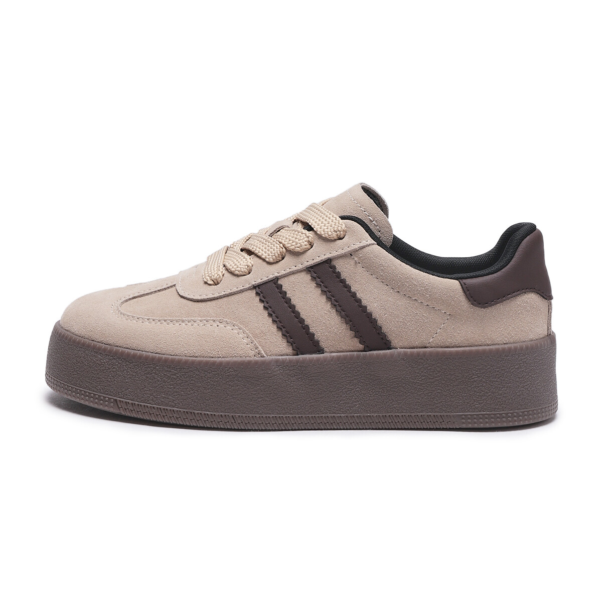 

Кроссовки Hotwind Skateboarding Shoes Women's Low-top Brown, коричневый