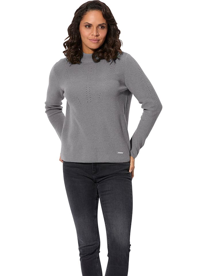 

WITT WEIDEN Шерстяной свитер серого цвета