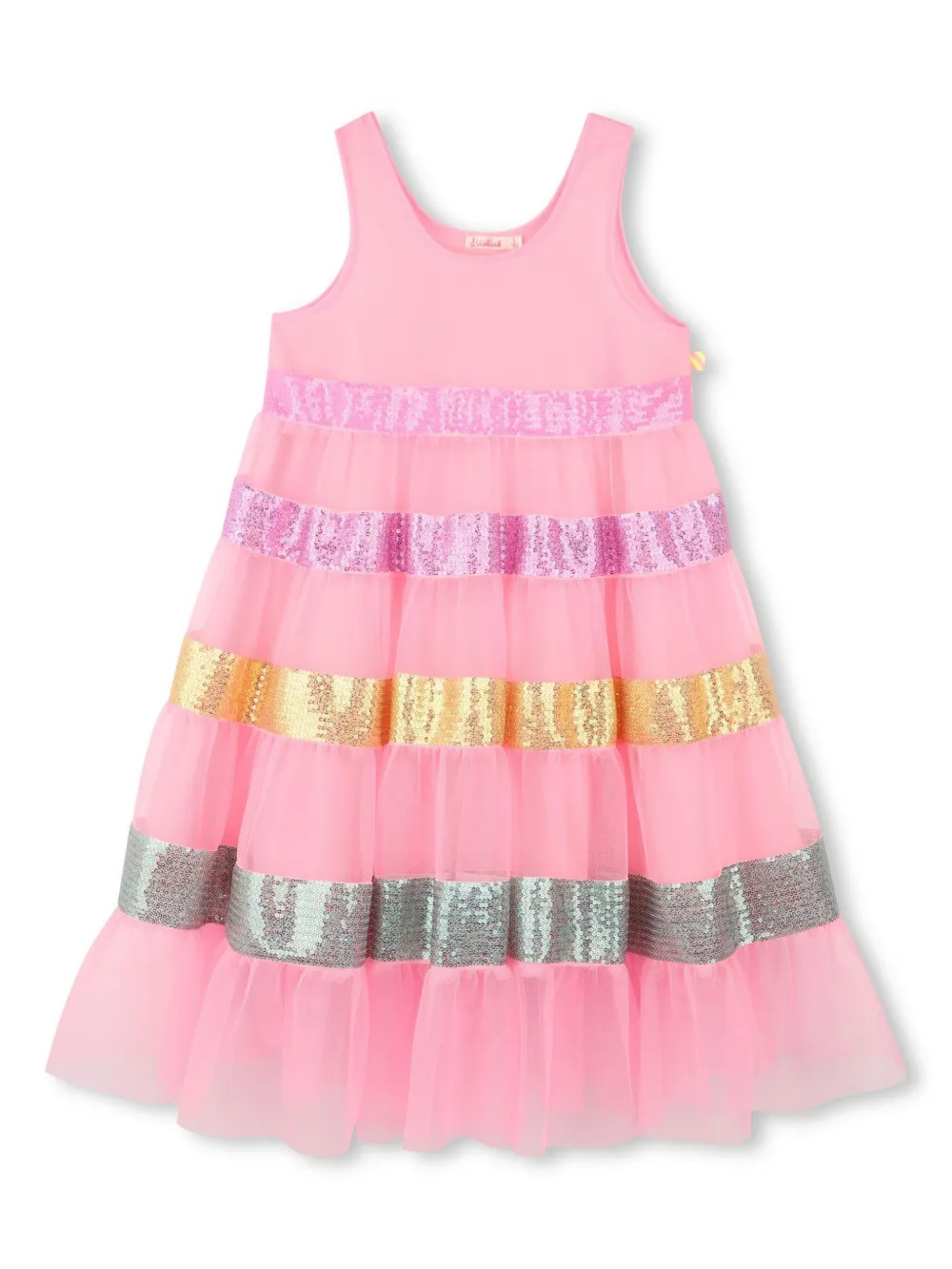 

Платье с пайетками Billieblush, розовый