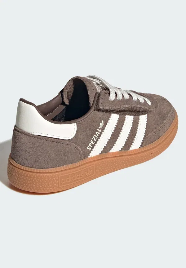 Кроссовки Adidas Originals Handball Spezial CF EL C, цвет земляные оттенки офф-вайт гам — фото 4