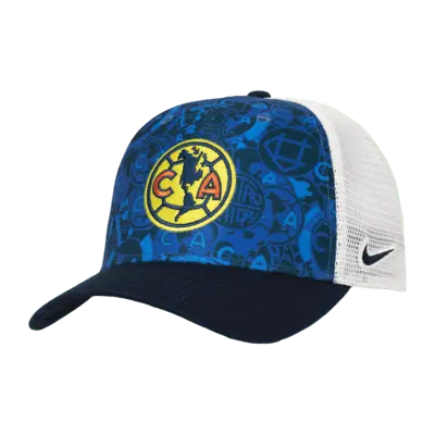 

Бейсболка Nike Club América Soccer Trucker Cap, темно-синий