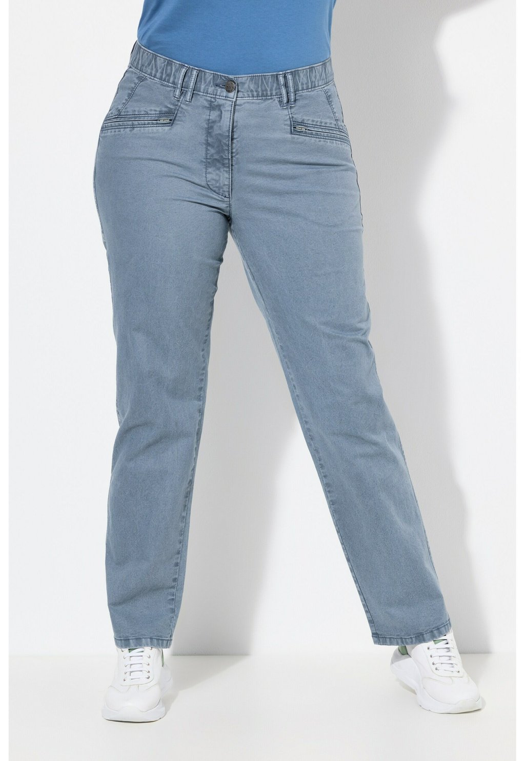 

Брюки TAPERED LEG MONY Ulla Popken, синий