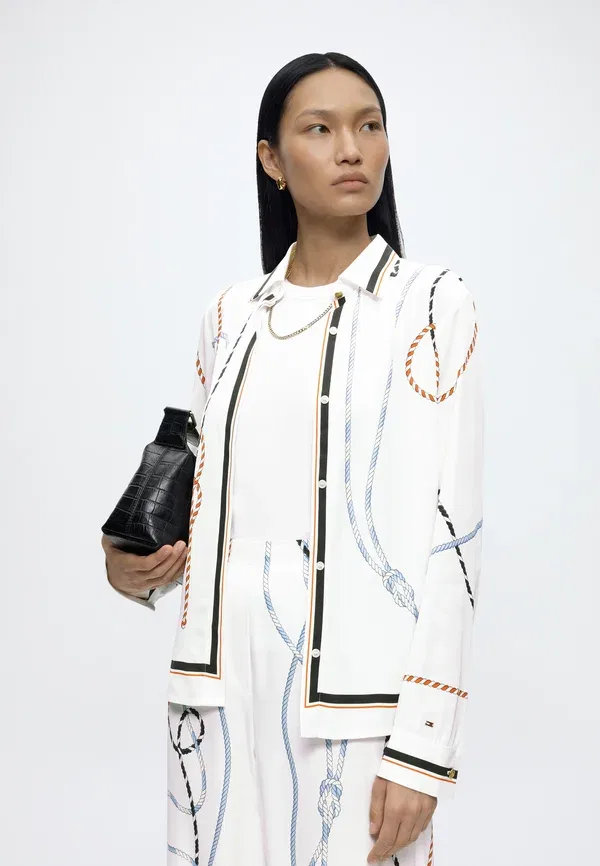 Блуза Tommy Hilfiger, разноцветная — фото 4