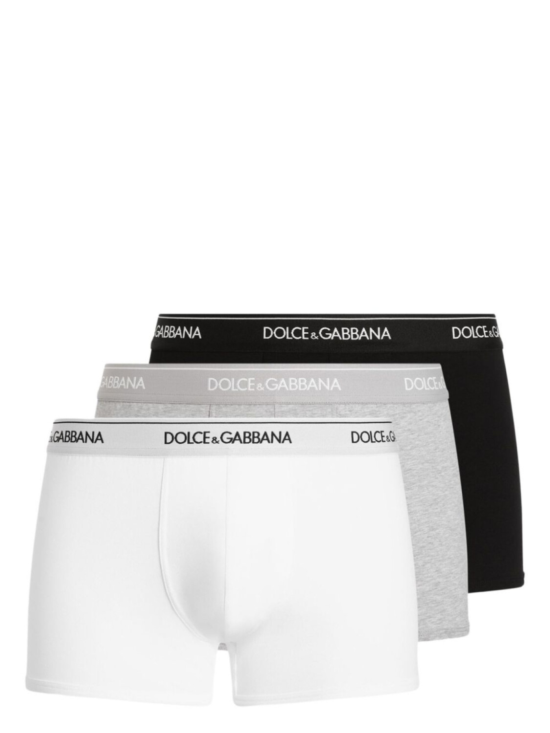 

Dolce & Gabbana комплект из трех боксеров, белый