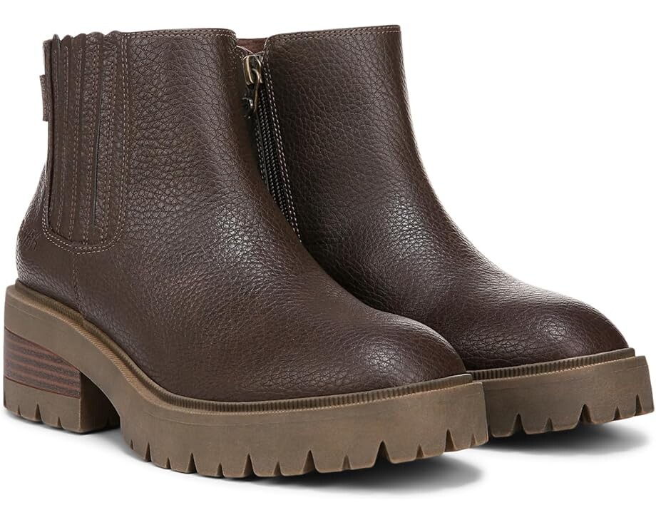 

Ботинки Blowfish Malibu Joy Booties, цвет Dark Brown Faux Leather