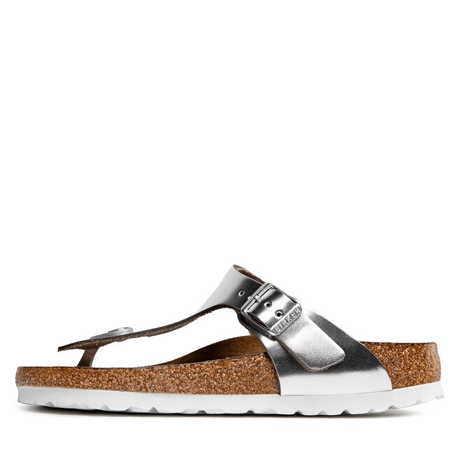 

Шлепанцы Birkenstock GizehBs, серебро