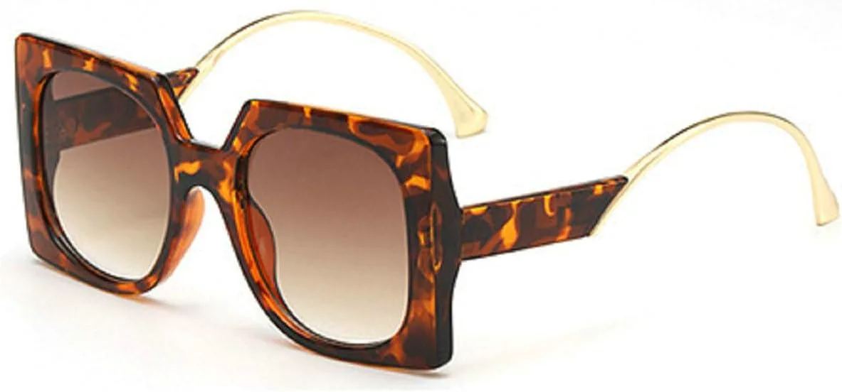 

Ретро-солнцезащитные очки в стиле Y2K, конфетные цвета, маленькие квадратные, женские, модные, уникальные, мужские, панк, градиентные, UV400 6221 Melrose, Leopard